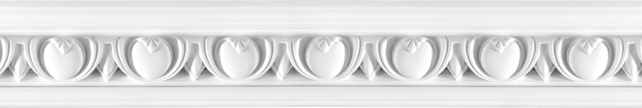 Plaster cornice K-34